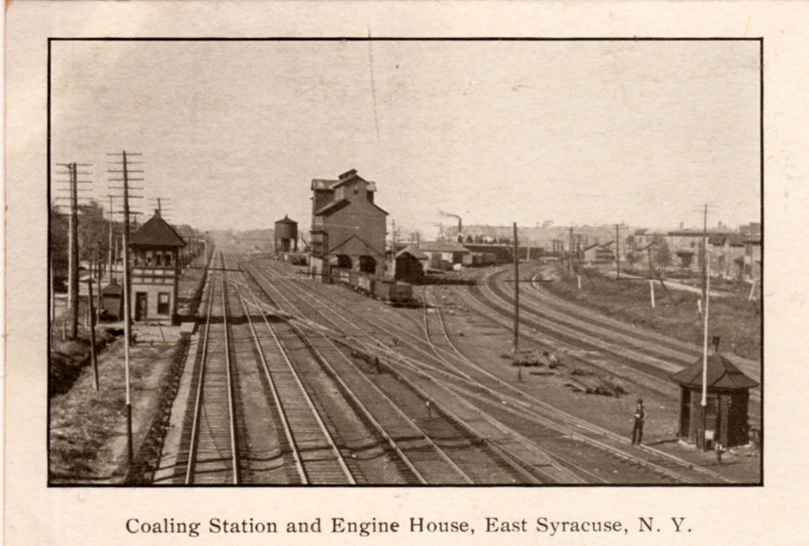 Vintage Railroad Pictures New York Central in East Syracuse, N.Y.
