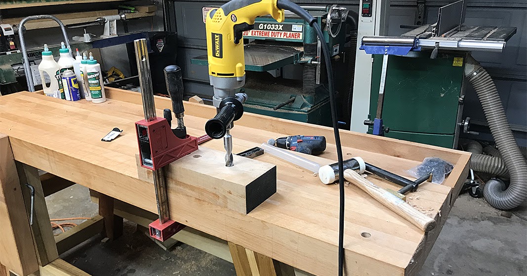 I'm a OK guy Drilling Dog Holes