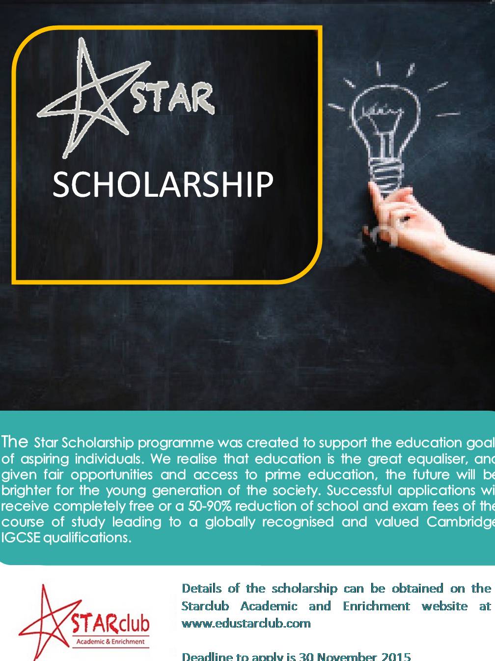 Star Scholarship Ccc3