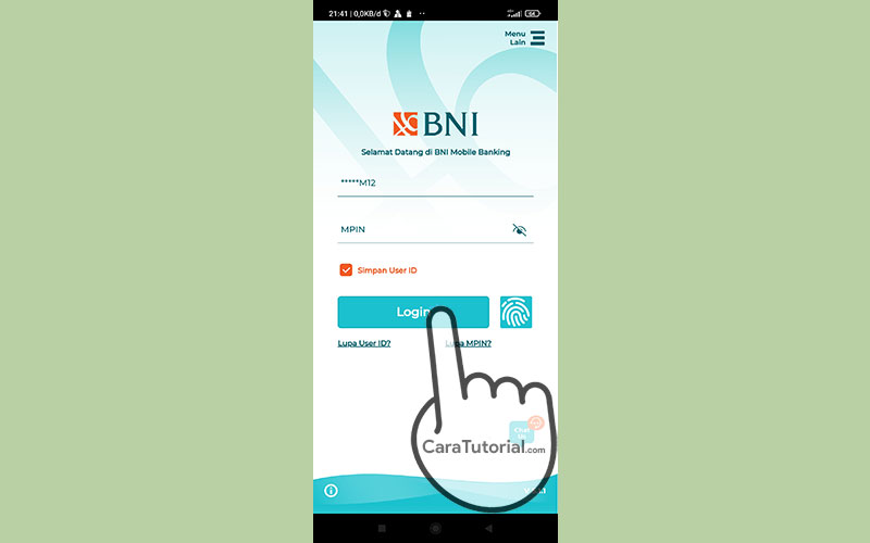 login BNI Mobile Banking