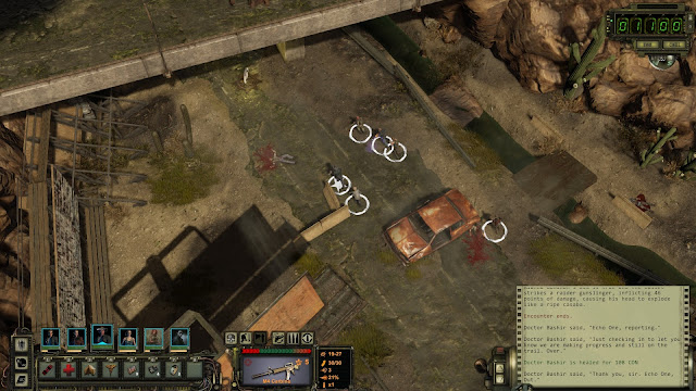 Screenshot from Wasteland 2