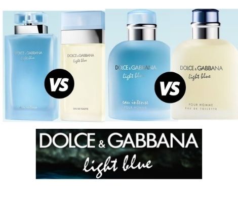 d and g light blue intense review