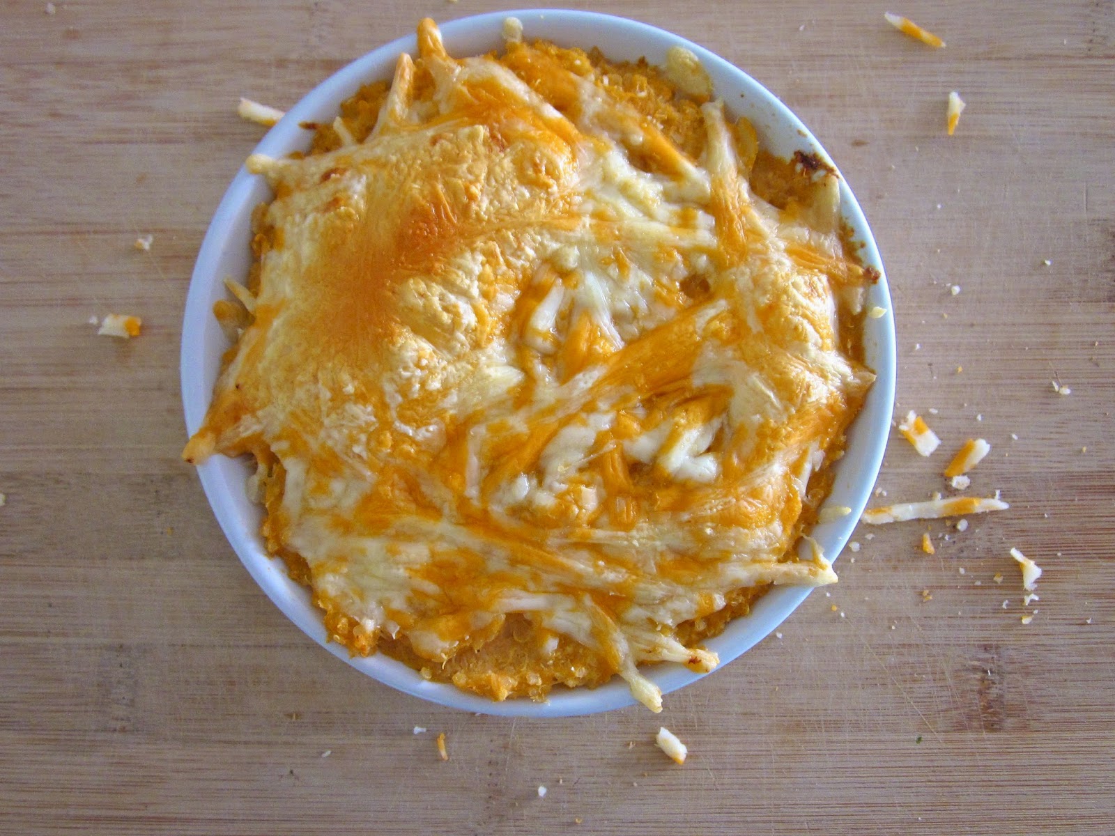 The Lifestyle Notebook Buffalo Chicken Cauliflower & Quinoa Casserole