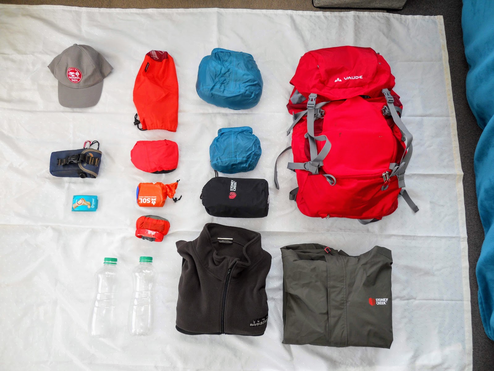 Tramping in the New Zealand backcountry NZ Bush Adventures My gear list
