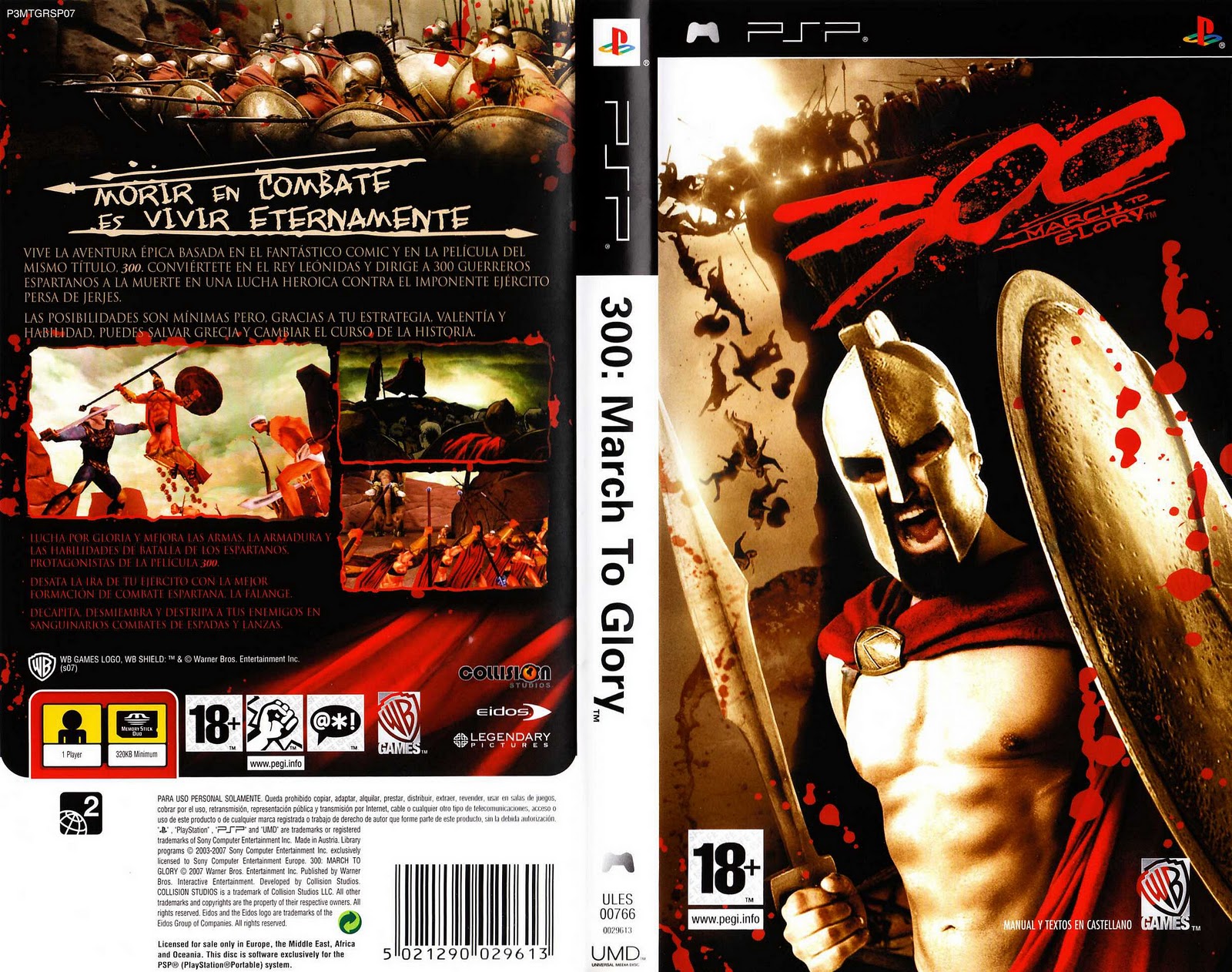 300 march to glory psp cover 300 march to glory psp cover