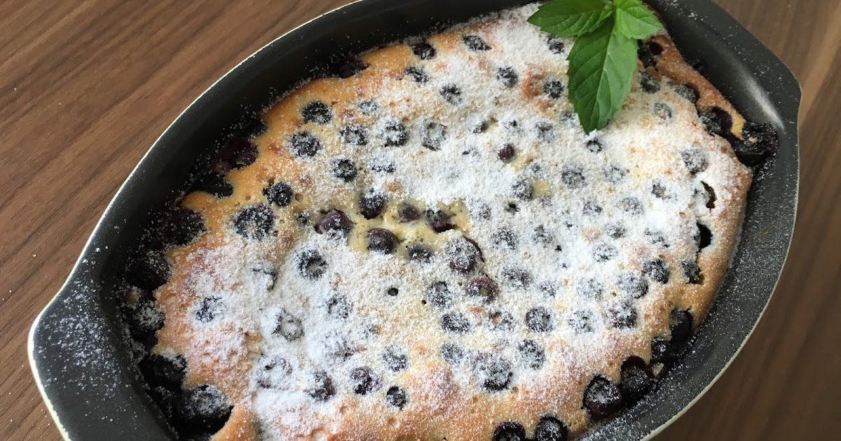 Lust auf Lecker 🌶: Heidelbeer-Clafoutis