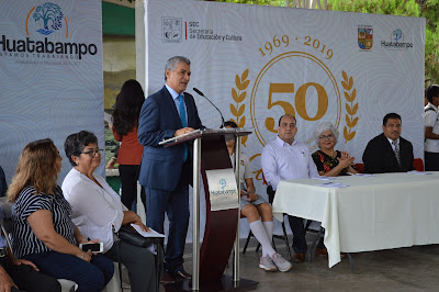 Presidente Ramón Díaz asiste al 50 aniversario de la esc sec gral Tierra de Generales