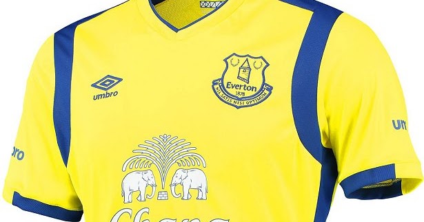 Umbro apresenta a terceira camisa do Everton - Show de Camisas