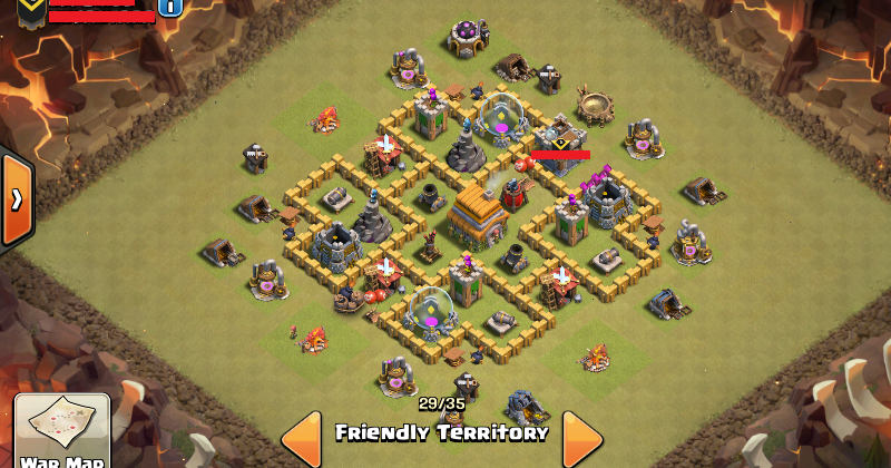 Base Th 9 Terkuat 2020 Anti Bintang 3 Best Coc Th11 War Base 2019