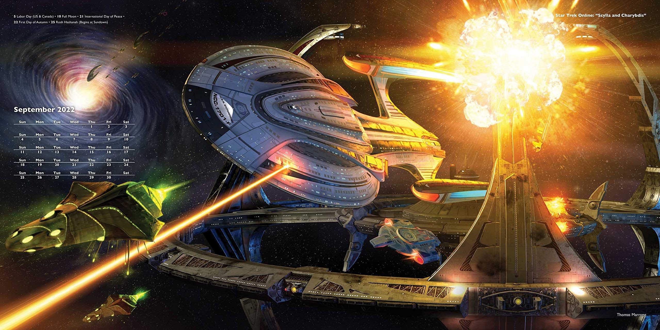 The Trek Collective First look at 2022 Star Trek calendars
