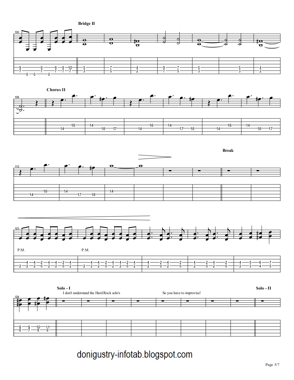 donigustryinfotab Power Rangers 5 [overdriven guitar]