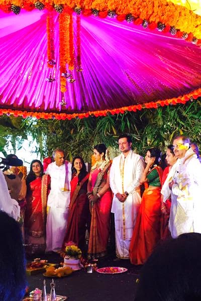 Actress Trisha Krishnan and Varun Manian Engagement Photos