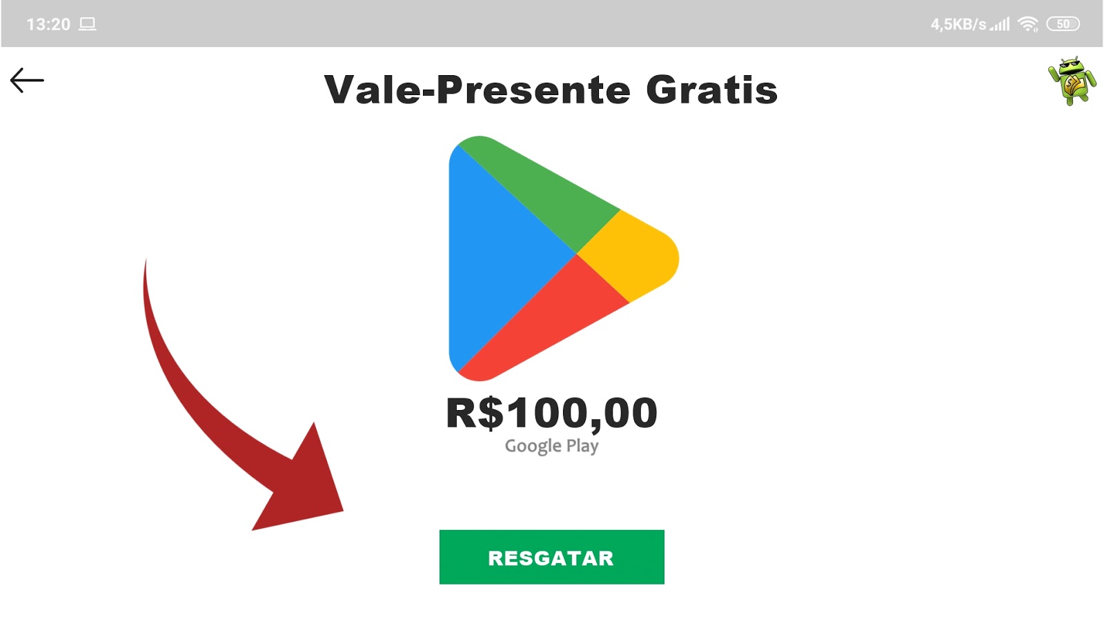 AppNana - Vales-presente – Apps no Google Play