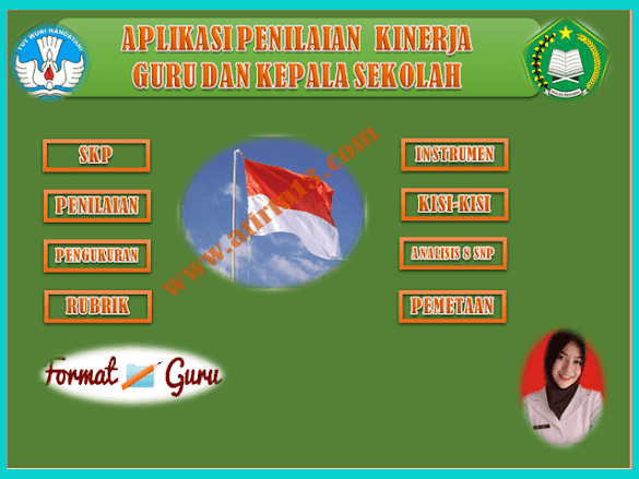 Aplikasi Evaluasi Target Kerja Guru & Kepala Sekolah ( Skp ) Format
Excel