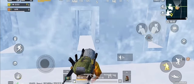 Ice Island secret room Glitch in PUBG Mobile Frost Festival PUBG Mobile Winter Update Frost Festival glitches