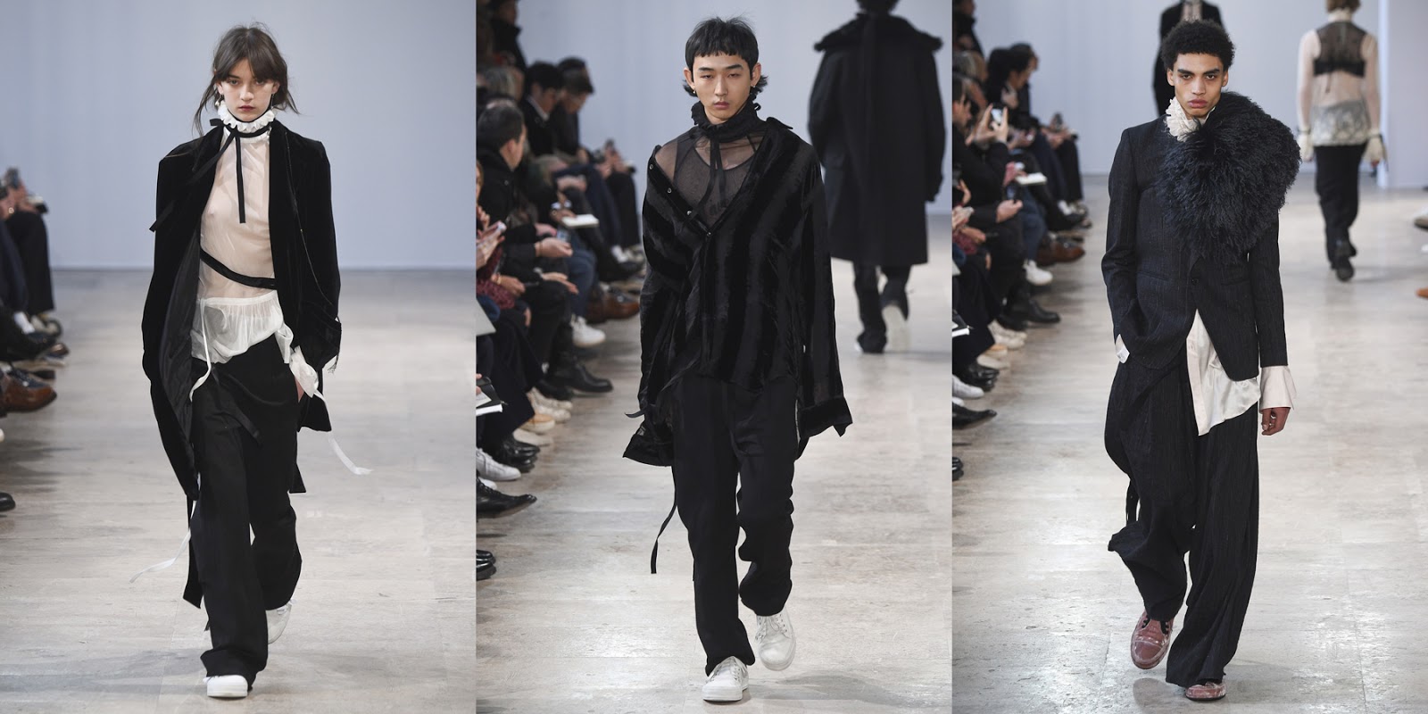 Ann Demeulemeester - A/W 2017 | In search of the Missing Light