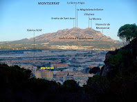 Martorell i Montserrat des de la Torre del Clos