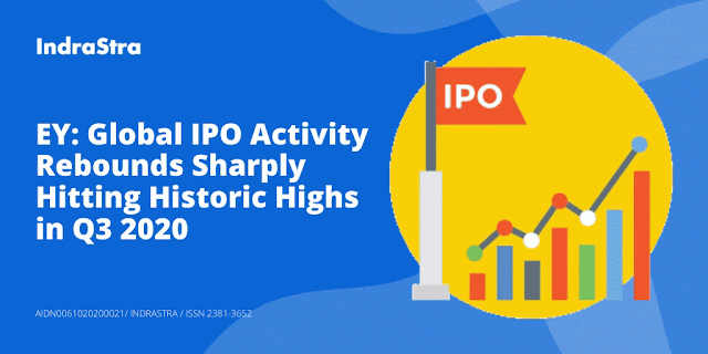 EY: Global IPO Activity Rebounds Sharply Hitting Historic Highs in Q3 2020