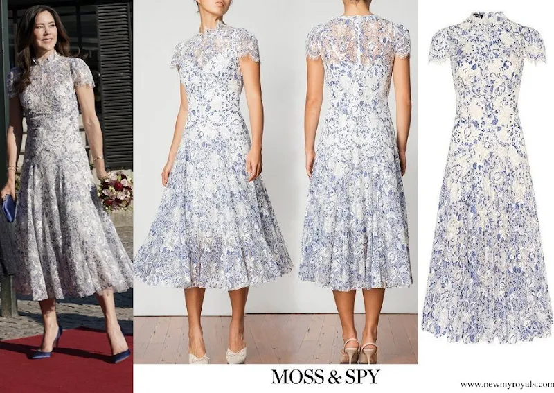 Crown Princess Mary wore Moss & Spy Elodie Dress