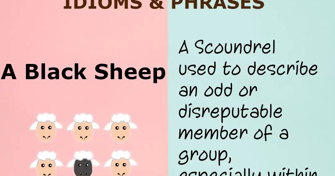 CBSE Papers, Questions, Answers, MCQ A Black Sheep (English Idioms