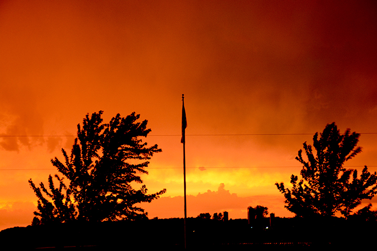 Fire sky; Sunset; Northeast Wisconsin | My Darling Days Blog Fire sky; Sunset; Northeast Wisconsin | My Darling Days Blog