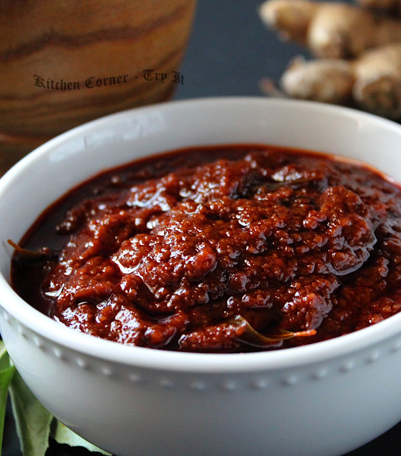 Sadhya Inji Curry/Ginger Curry