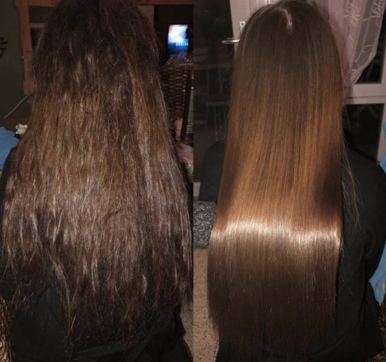 lissage tanin après lavage