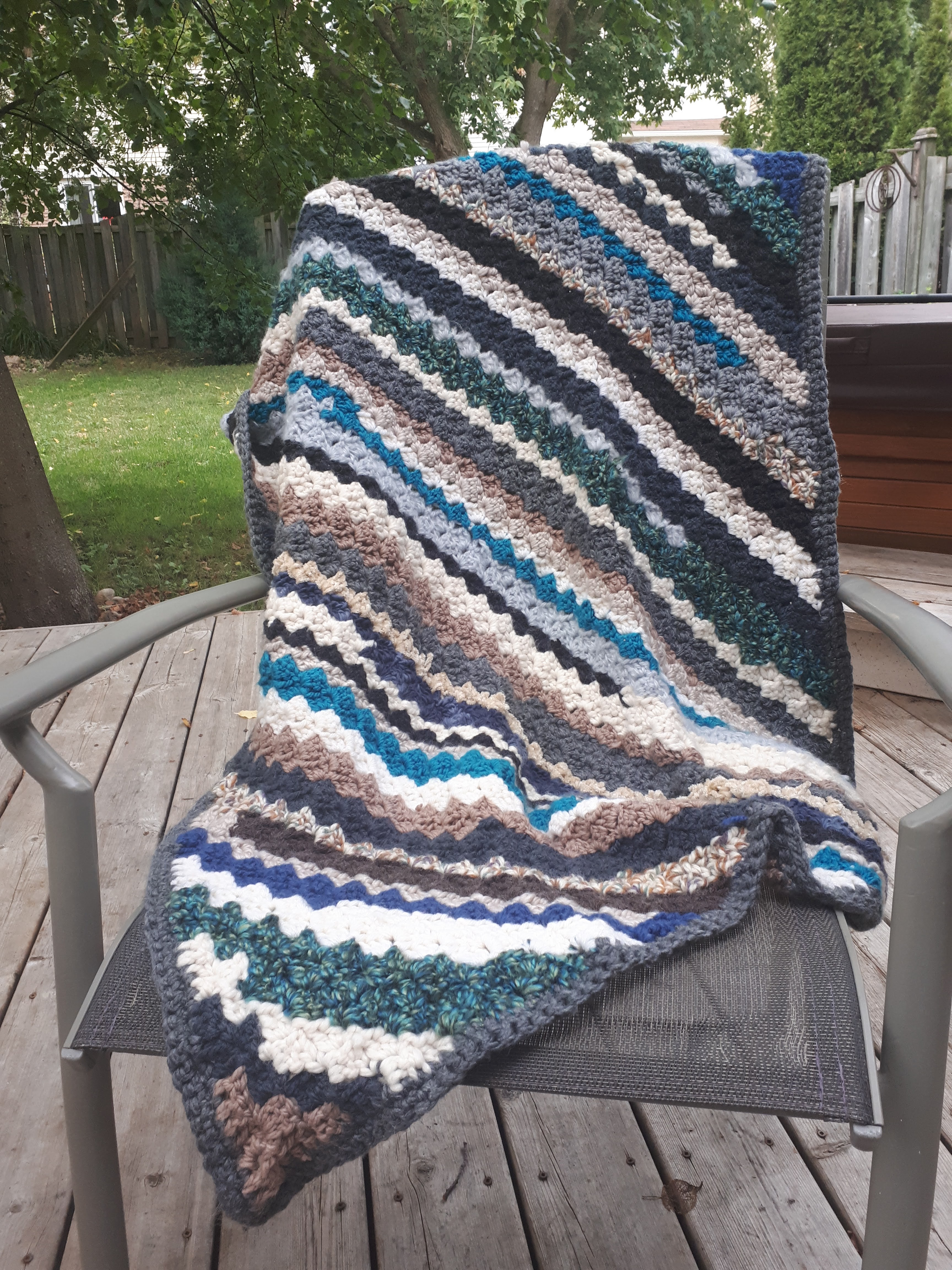 Knotty Knits and Naughty Kids New Blankets for Charity