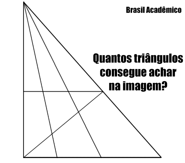 Quantos triângulos você vê na figura?