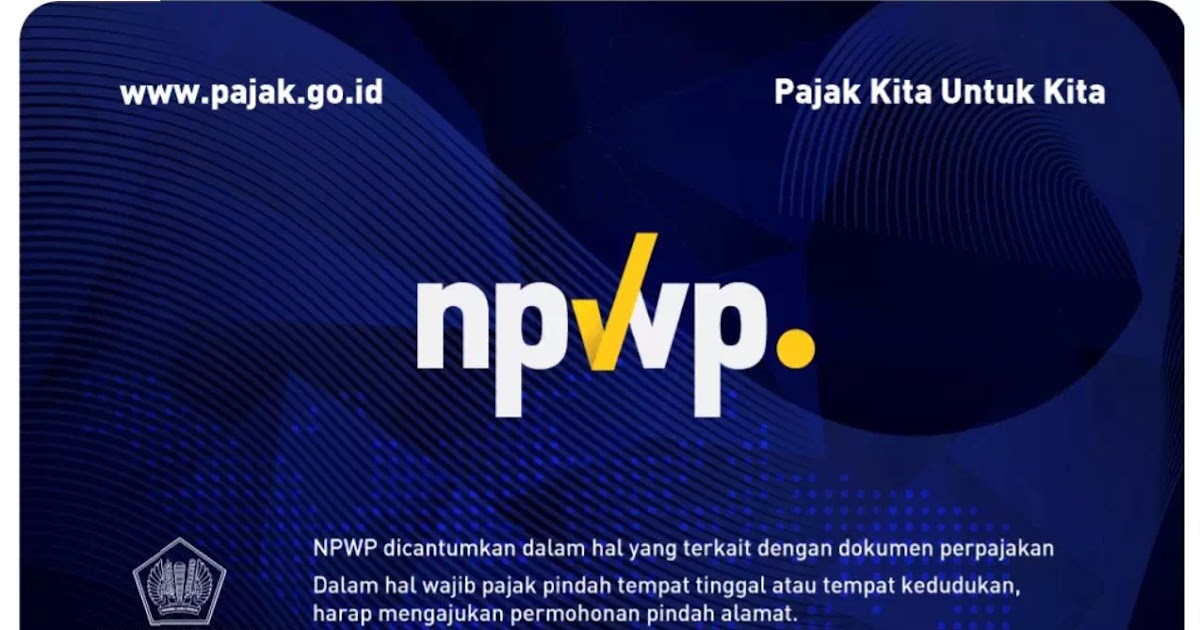 √ Panduan Daftar NPWP Online 2021 Dengan Gambar