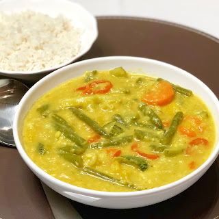 Curry Indiano de Legumes