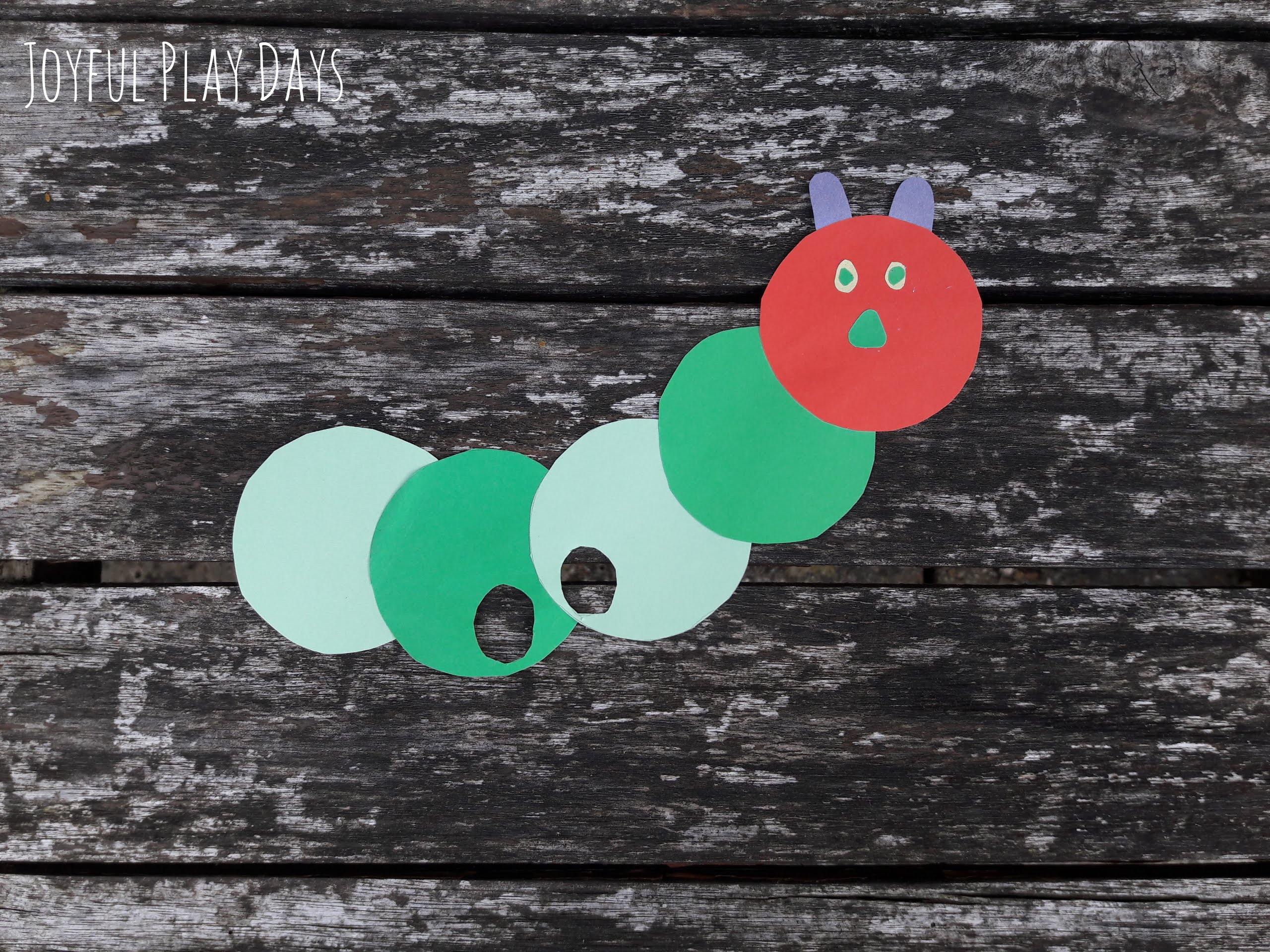 The Very Hungry Caterpillar Puppets