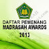 Inilah Daftar Pemenang Madrasah Awards Tahun 2013