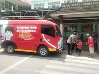Mobil Gerai Vaksin Presisi Mulai Beroperasi, Kapolres Bangkalan : Ayo Segera Vaksin dan Jangan Lupa Pakai Masker !