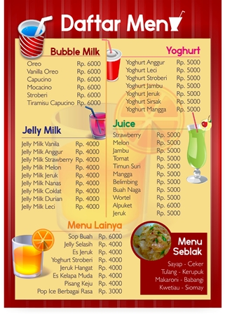 Olshopbro Jasa Desain dan Cetak Menu Makanan Restoran Olshopbro Jasa Desain dan Cetak Menu Makanan Restoran