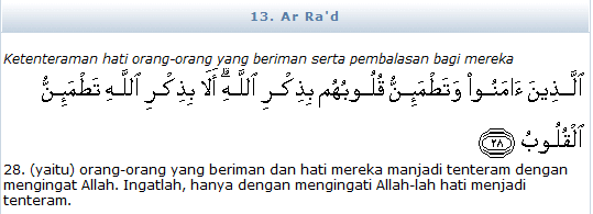 Kelebihan Surah Ar Rad Ayat 31 - Amalan pengasihan surat ar rad ayat 31