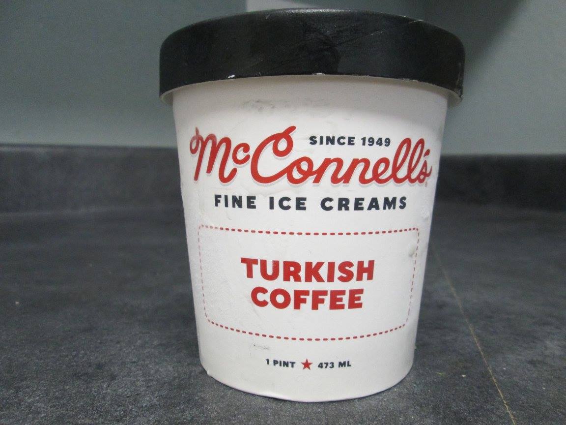 David's Ice Cream Reviews McConnell's Turkish Coffee