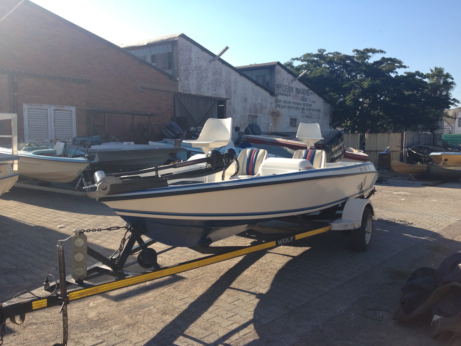Turbo Glass Boat for sale Harare