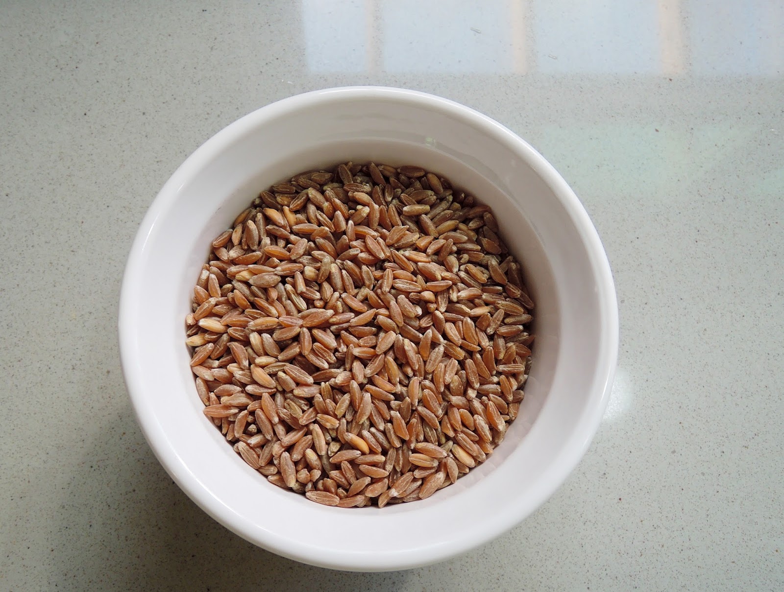 The Briny Lemon Chicken, Farro, and Spinach Salad