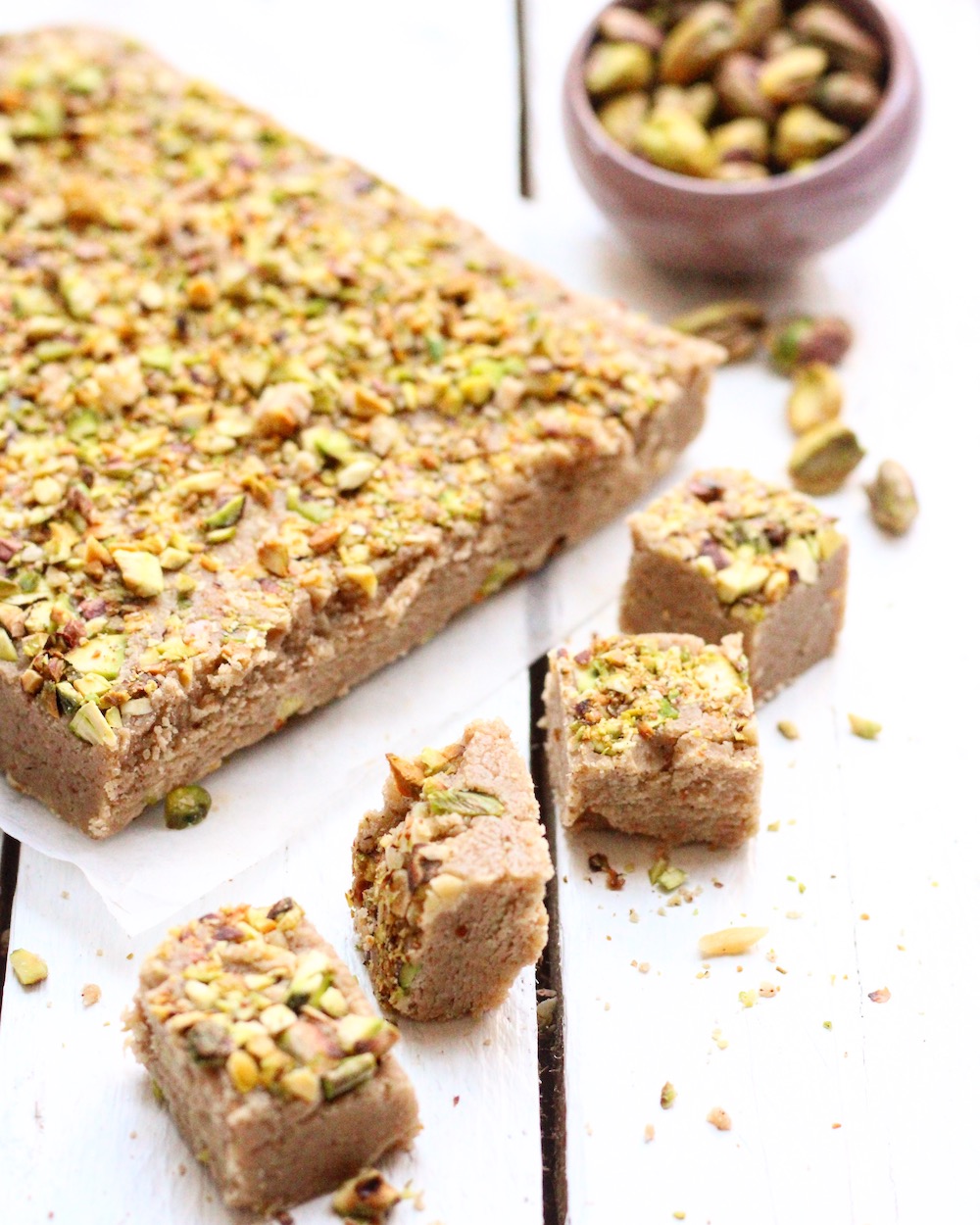 Ma cuisine à moi Mon halva aux pistaches