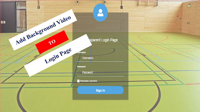 Add Background Video to Login Page in Oracle APEX
