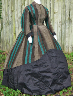 All The Pretty Dresses: 1860's Striped Dress!