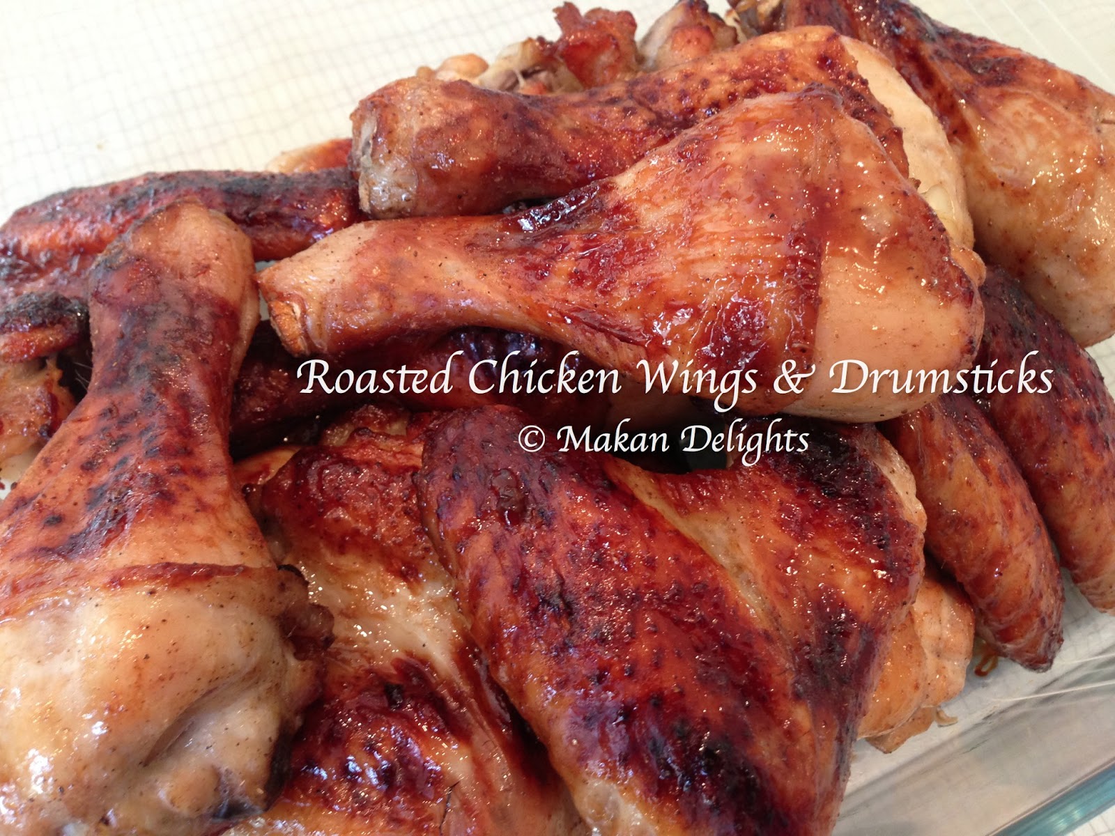 Makan Delights Roasted Chicken Wings & Drumsticks