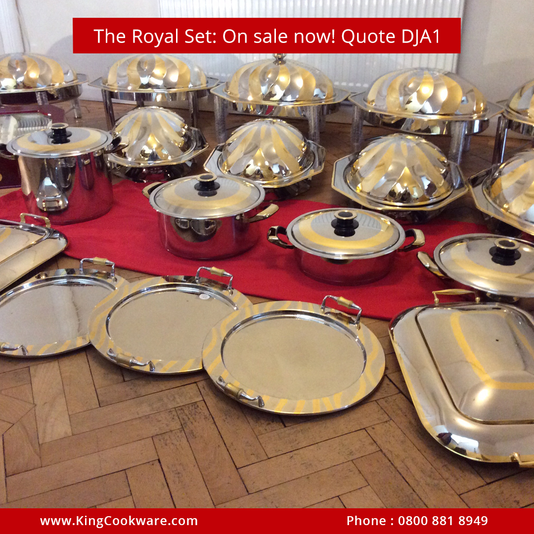 DJAMEDIA UK Special OFFERS on KING COOKWARE Call 08008818949 and