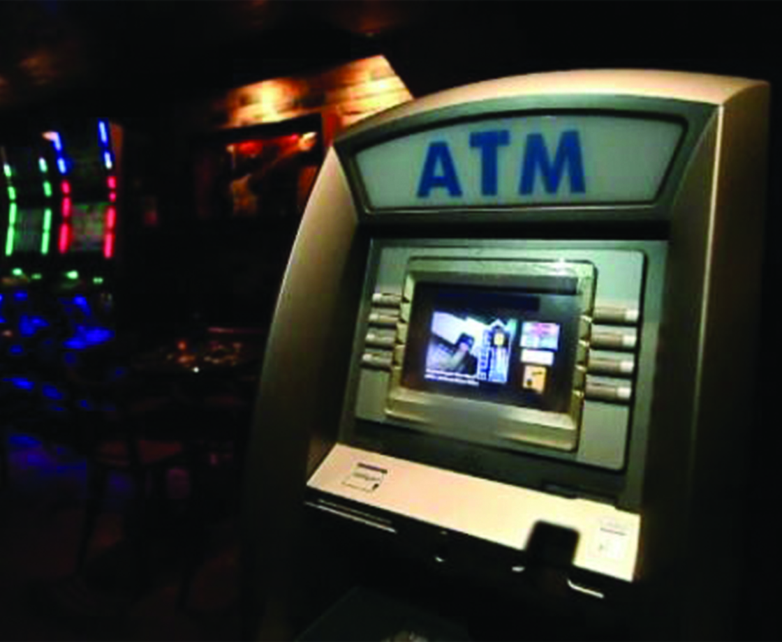 INCREASED SALES OWING TO AN ATM