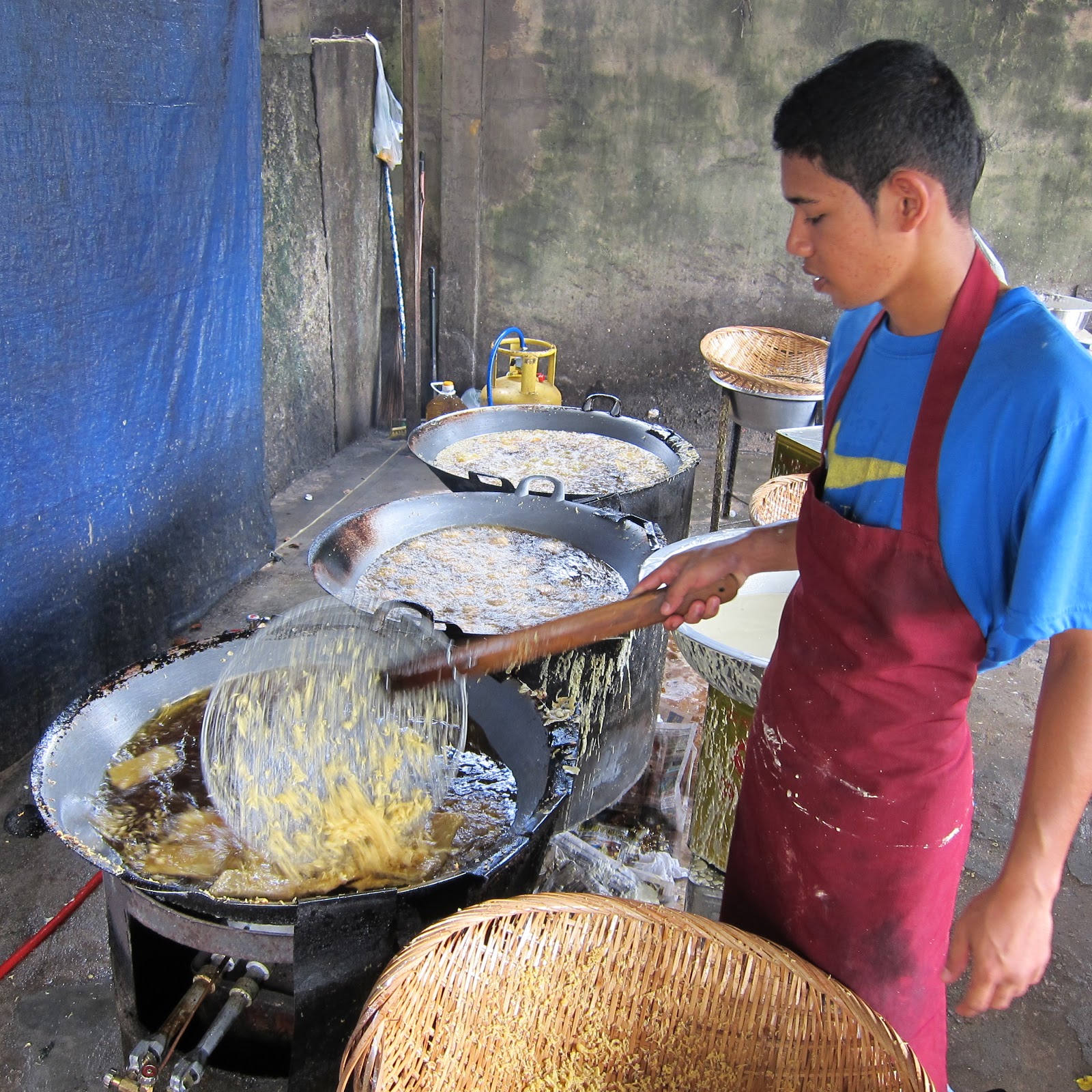 Banana Fritters Sweet Banana along Jalan Stulang Darat, Johor Bahru