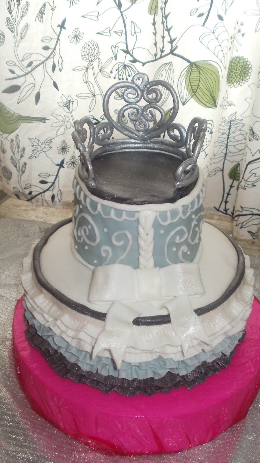 La cajita de azúcar: Tarta corona de princesa