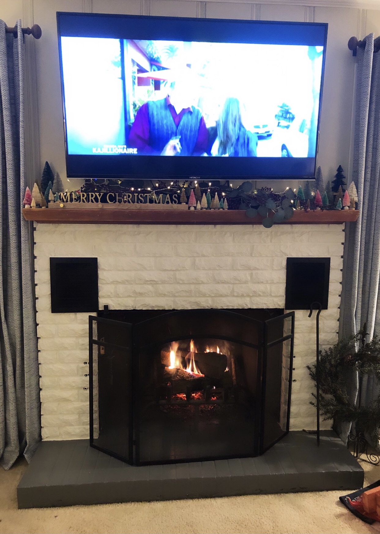 Alex Lately DIY Fireplace Redo