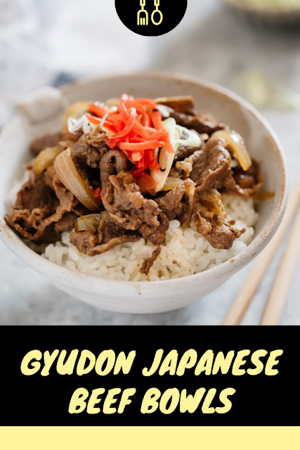 Gyudon Japanese Beef Bowls