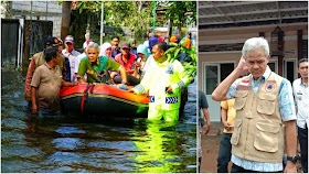Sudah Hampir Sebulan Banjir Kudus Jateng Tak Juga Kelar, Den Ganjar Apa Kabar?